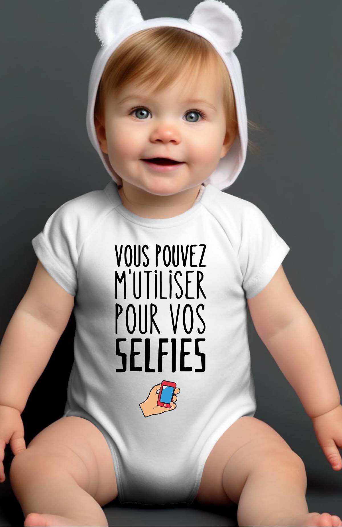 Großhändler I.A.L.D FRANCE - Selfies verwenden - Babybody für Jungen