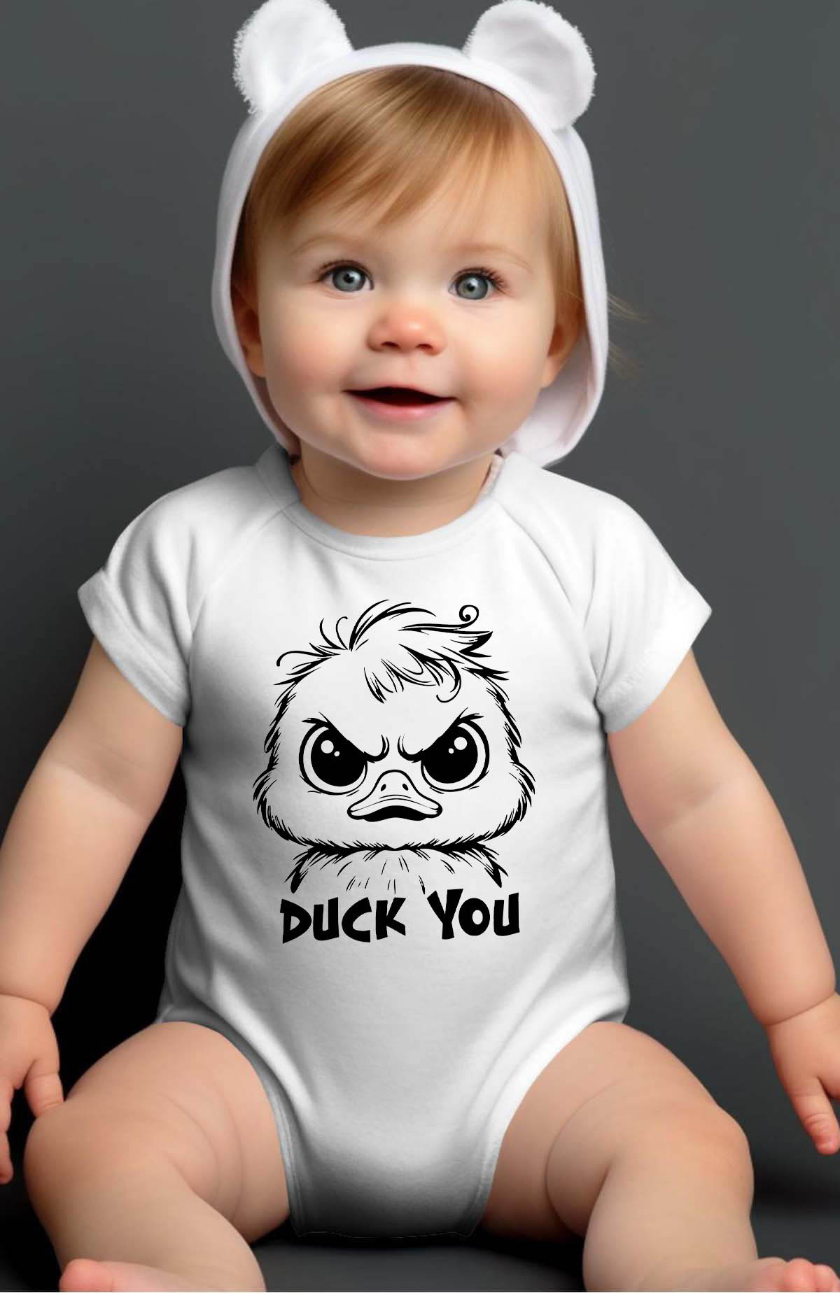 Wholesaler I.A.L.D FRANCE - Duck you - Bodysuit Baby Boy