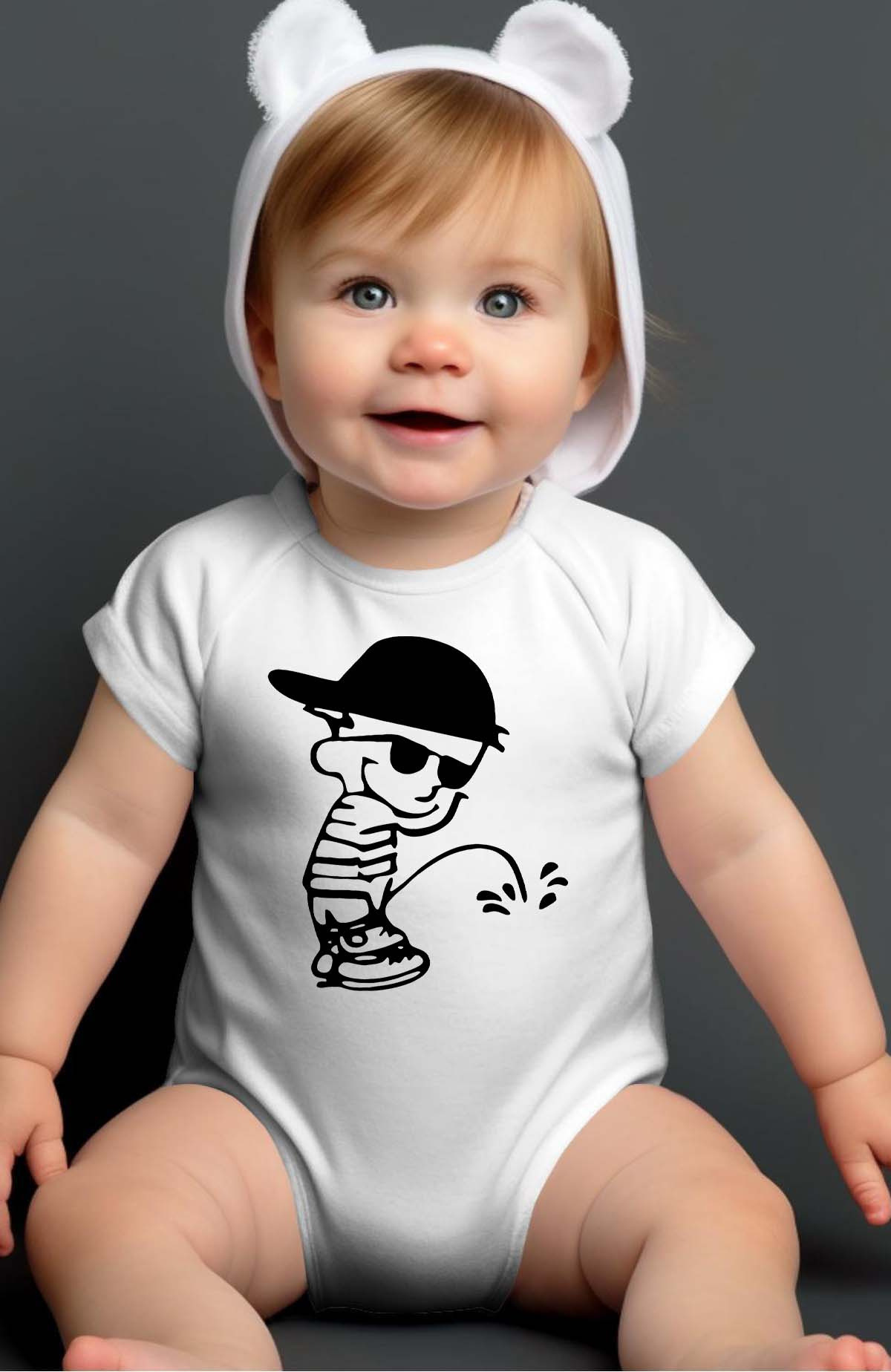Grossiste I.A.L.D FRANCE - Pipi gars - Body Bébé Garçon