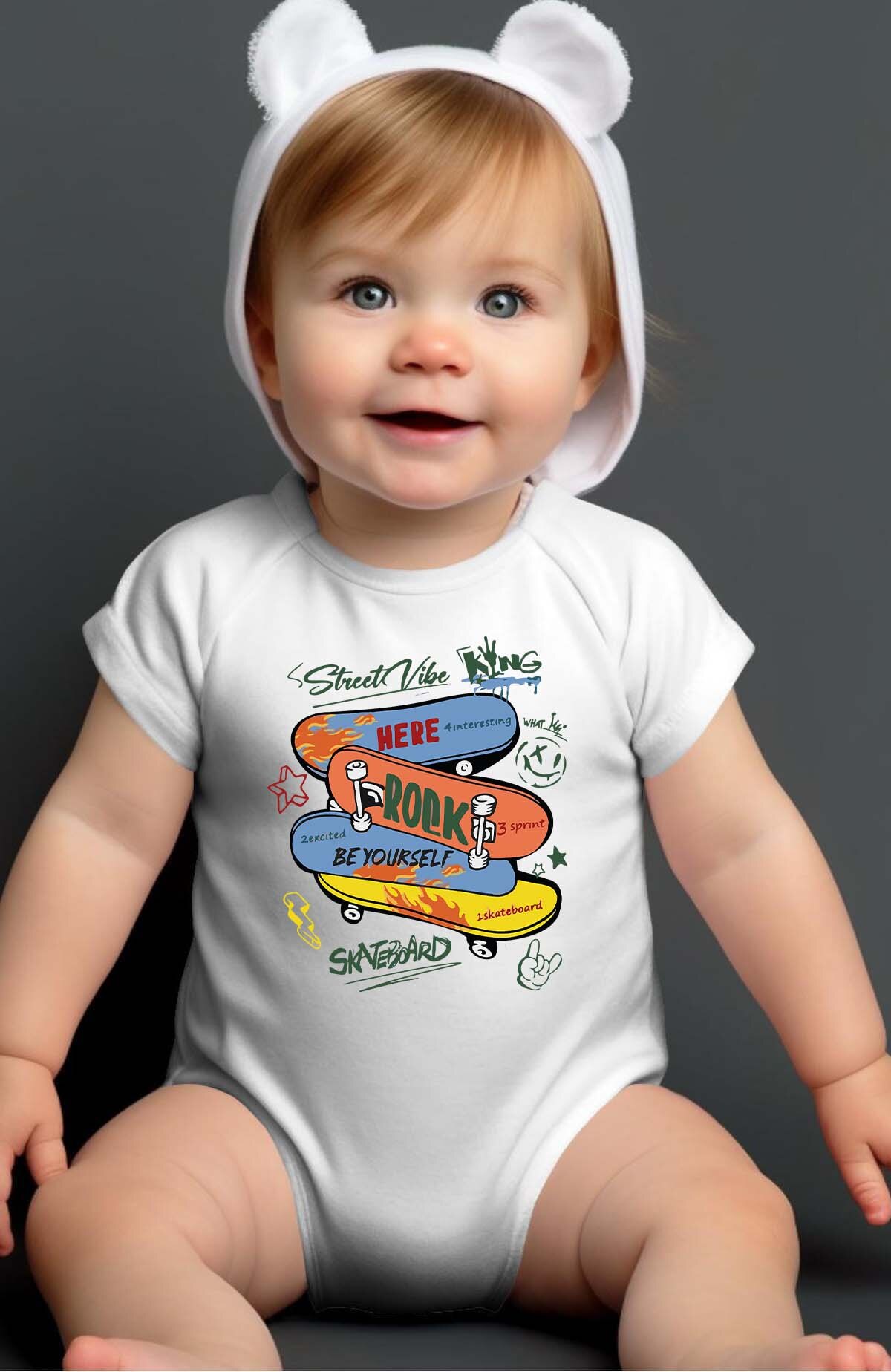 Wholesaler I.A.L.D FRANCE - Rock USelf - Bodysuit Baby Boy