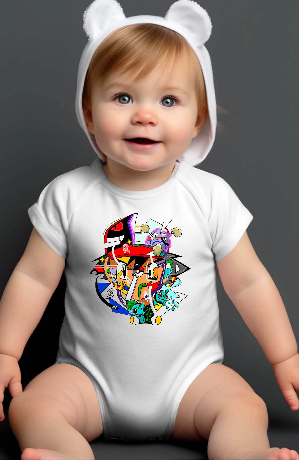 Wholesaler I.A.L.D FRANCE - SashPop - Bodysuit Baby Boy