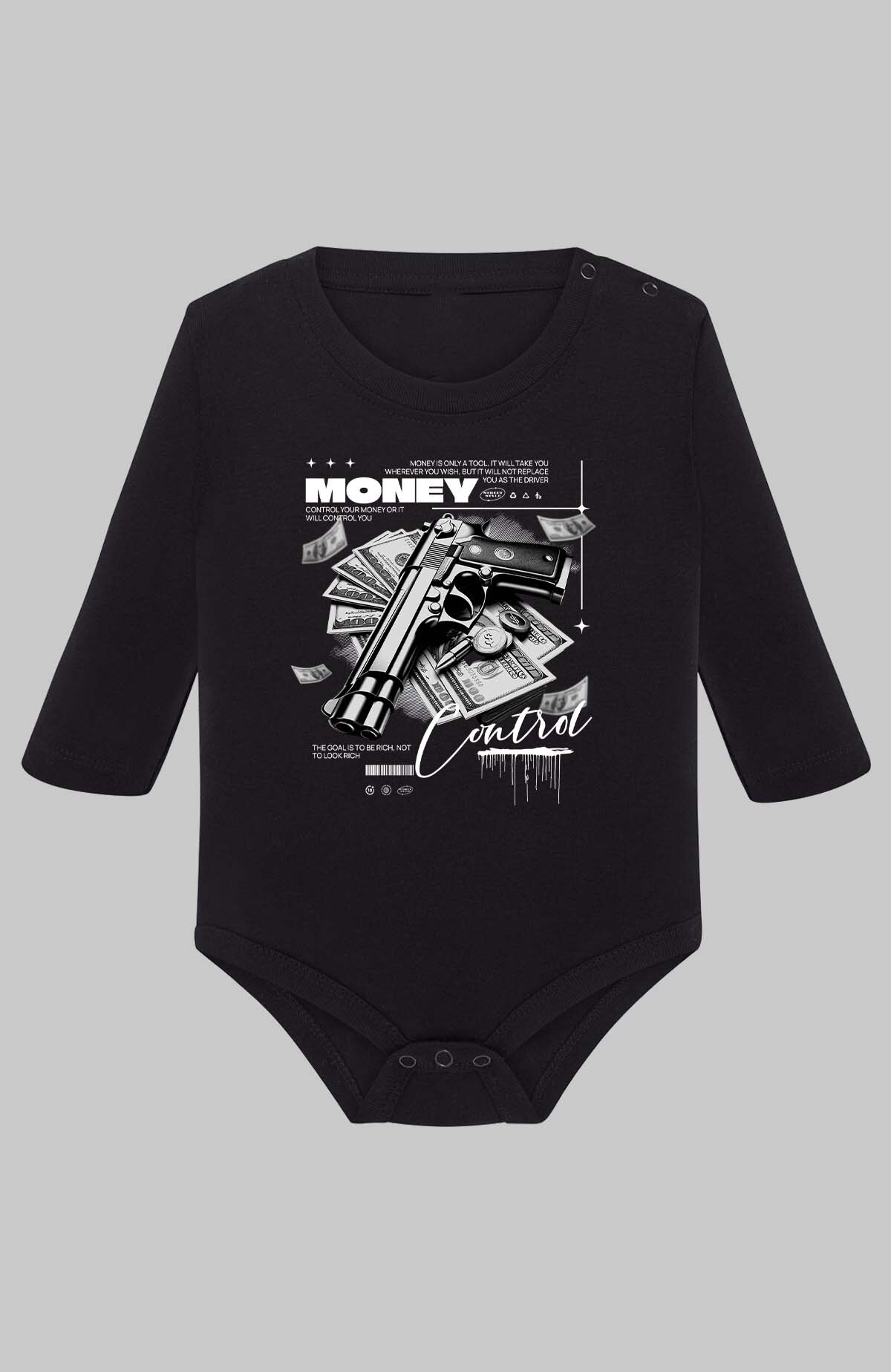 Grossiste I.A.L.D FRANCE - Money Control - Body Manche longue bébé Garçon