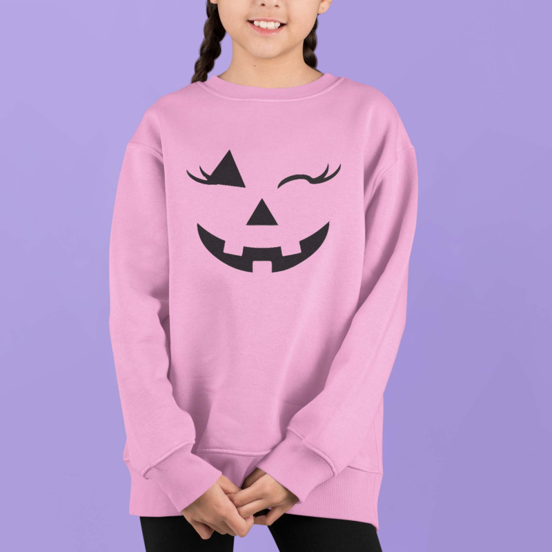 Grossiste I.A.L.D FRANCE - Sweat col rond Fille | head pump girl