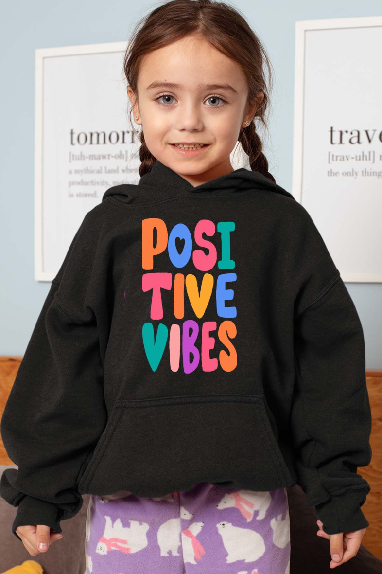 Grossista I.A.L.D FRANCE - Felpa con cappuccio ragazza | Vibrazioni positive