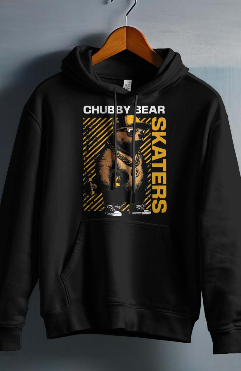Grossiste I.A.L.D FRANCE - Sweat Garçon capuche - chubby bear