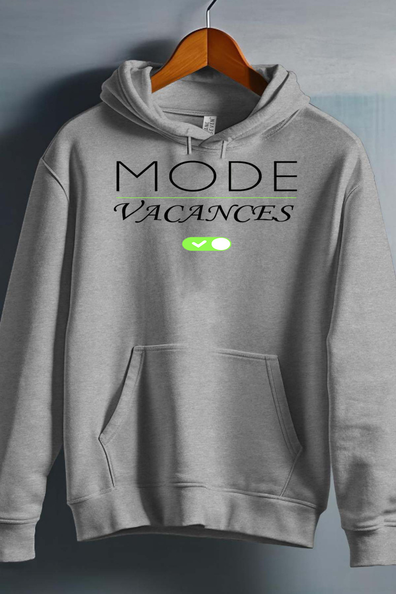 Grossiste I.A.L.D FRANCE - MODE VACANCES - Sweat capuche Garçon