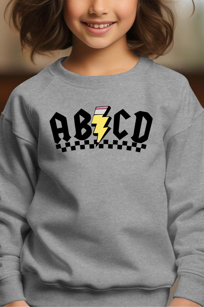 Wholesaler I.A.L.D FRANCE - ABCD - Girl's Round Neck Sweatshirt