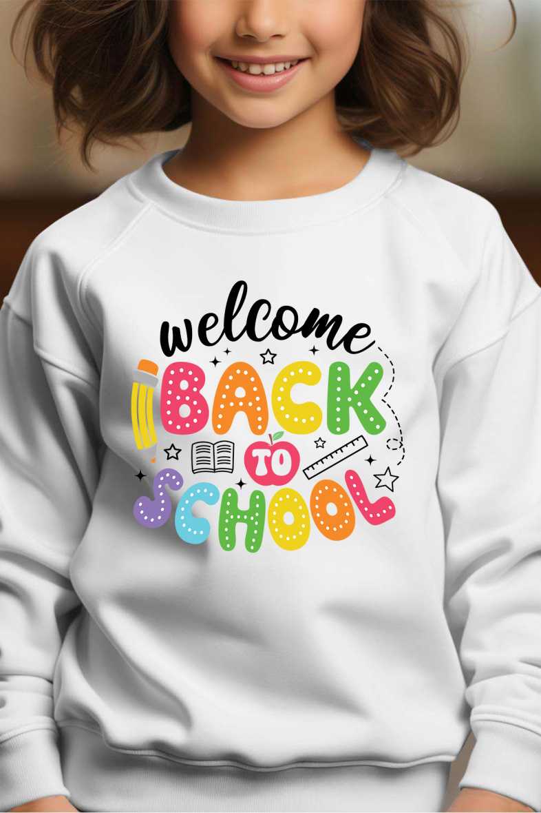 Wholesaler I.A.L.D FRANCE - Welcome Back - Girl's Round Neck Sweatshirt