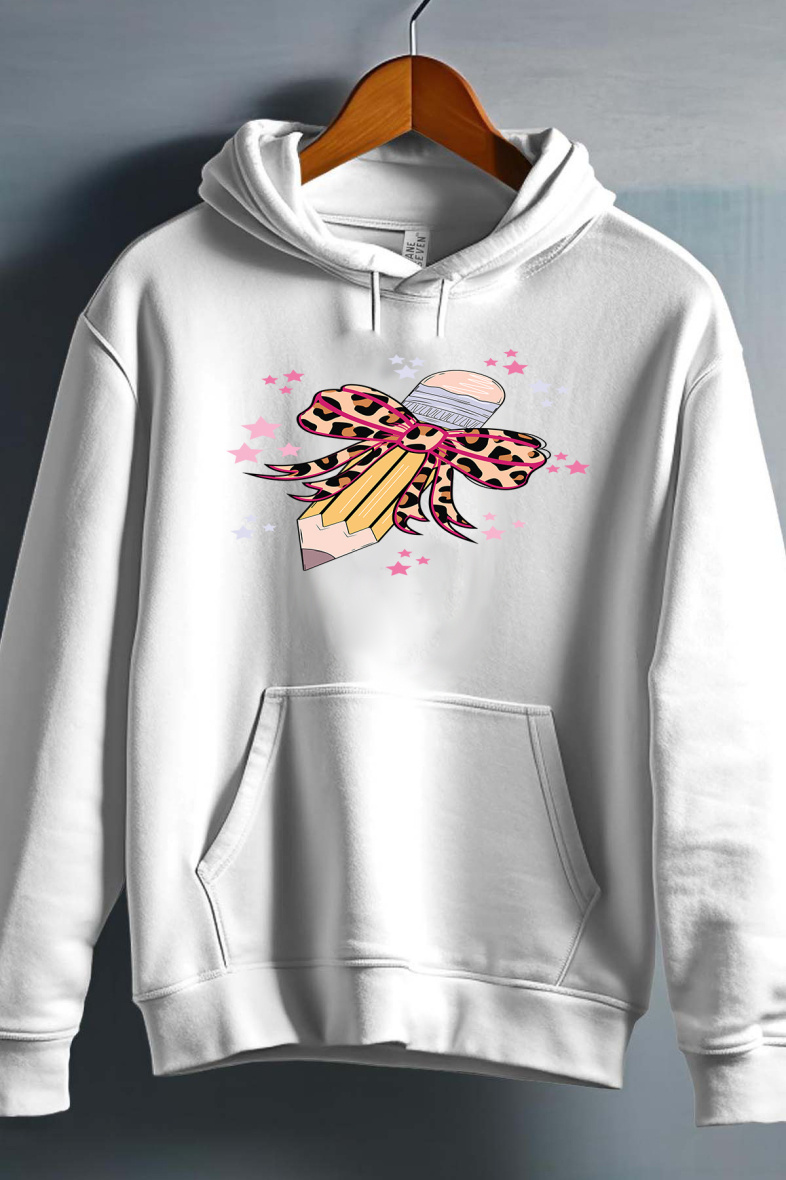 Grossista I.A.L.D FRANCE - Felpa con cappuccio per ragazze Pencil Leopard