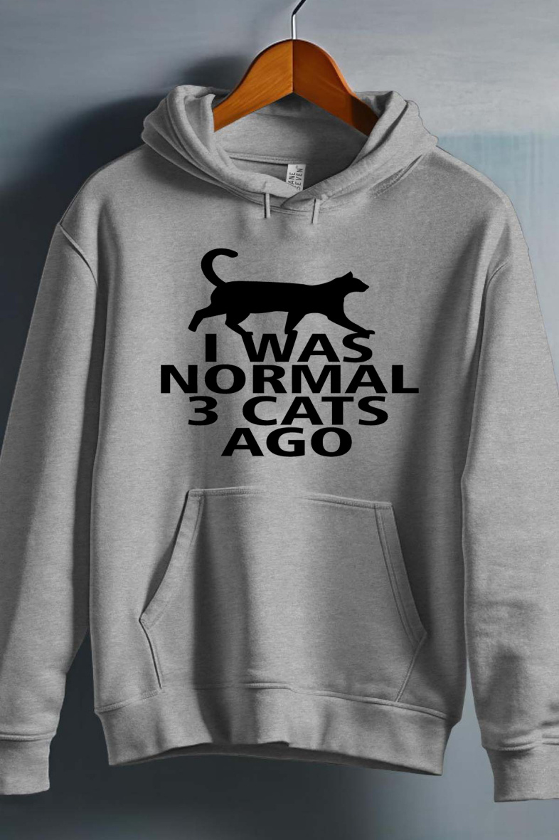 Grossista I.A.L.D FRANCE - 3 gatti - felpa con cappuccio per ragazze