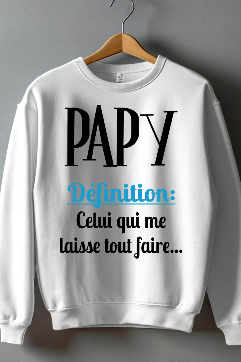 Großhändler I.A.L.D FRANCE - Def PAPY – Rundhals-Sweatshirt für Jungen