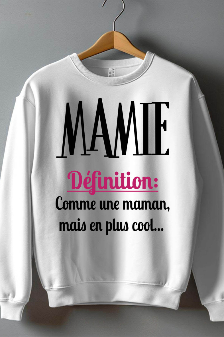 Großhändler I.A.L.D FRANCE - Def mamie – Rundhals-Sweatshirt für Jungen