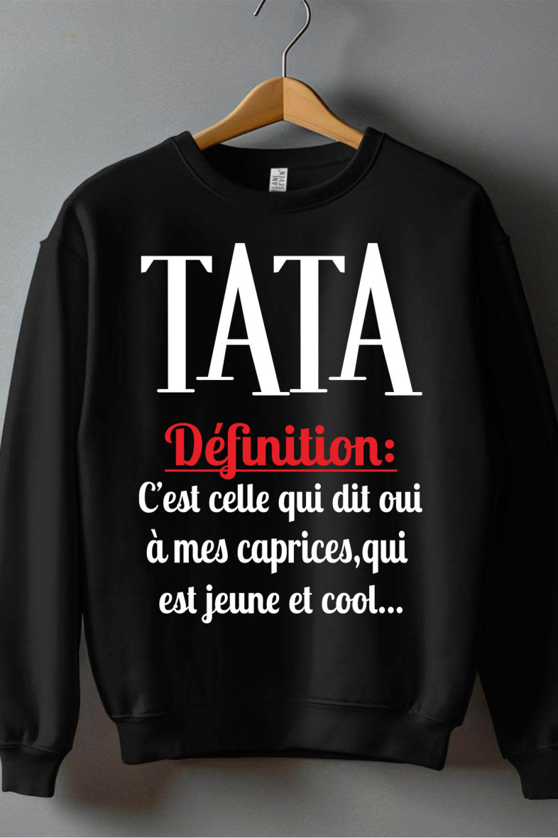 Großhändler I.A.L.D FRANCE - Def tata – Rundhals-Sweatshirt für Jungen