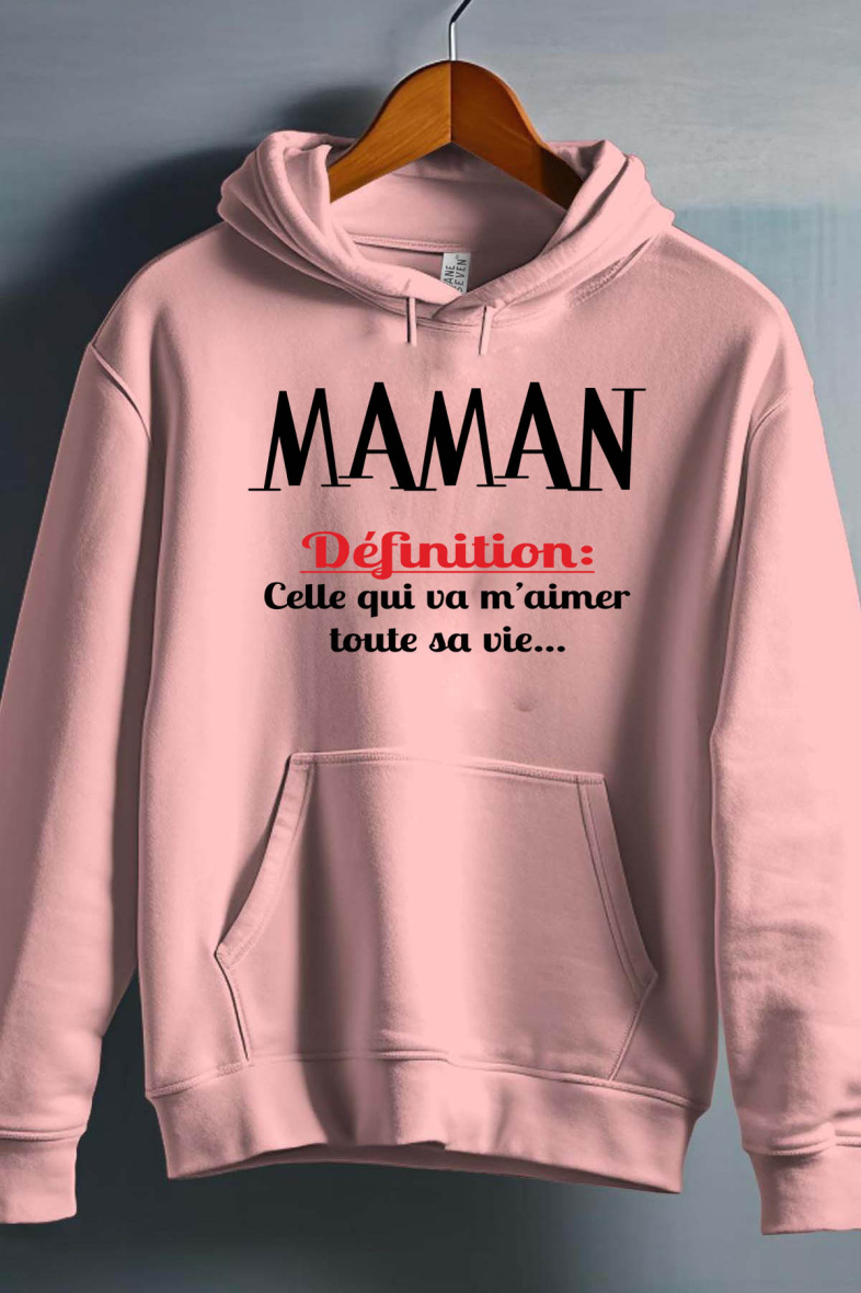 Wholesaler I.A.L.D FRANCE - Def maman - Girl's hooded sweatshirt