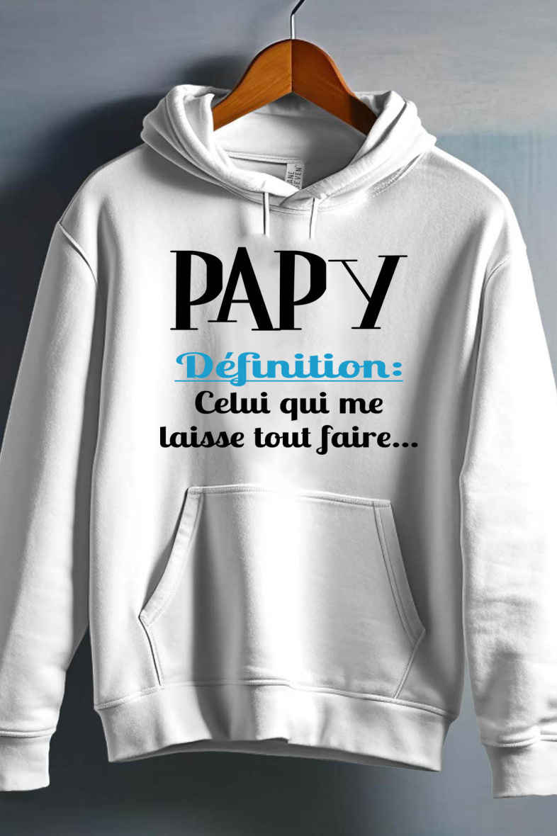 Wholesaler I.A.L.D FRANCE - Def PAPY - Girl's hooded sweatshirt