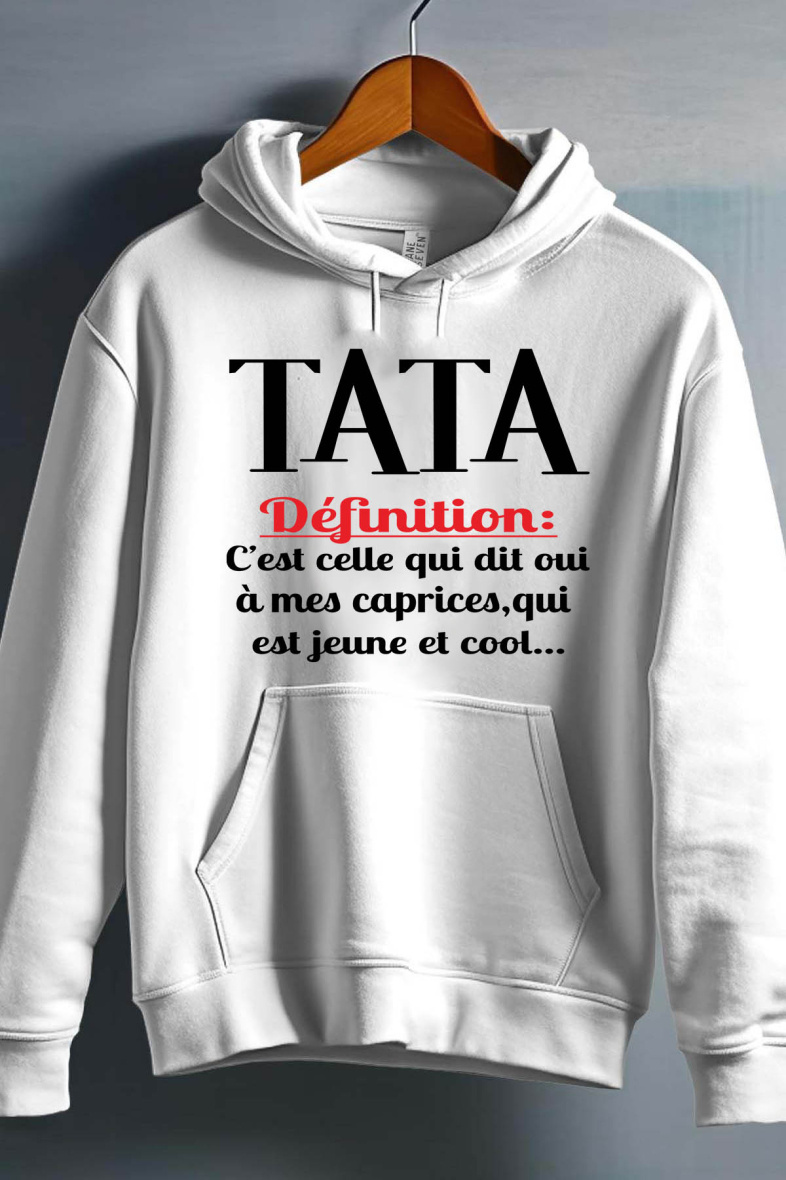 Wholesaler I.A.L.D FRANCE - Def tata - Girl's hooded sweatshirt