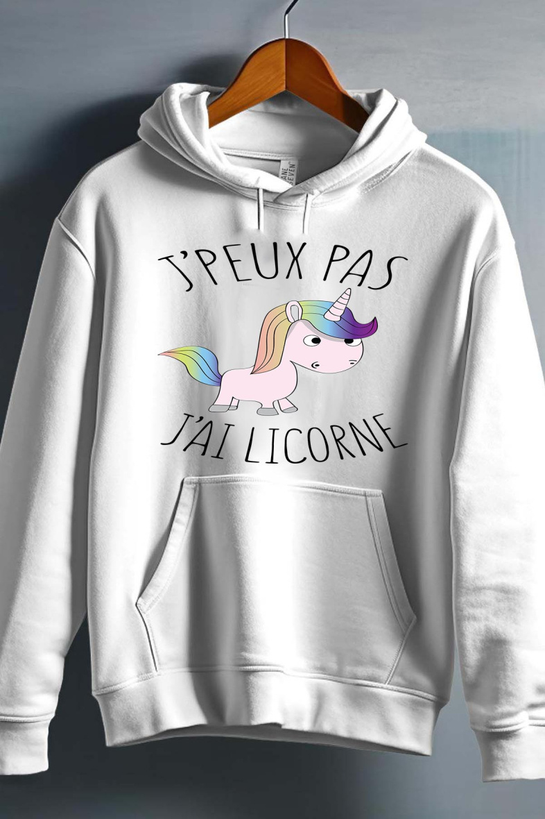 Grossista I.A.L.D FRANCE - Felpa con cappuccio per ragazze EINHORN