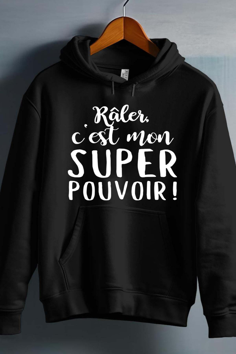 Grossista I.A.L.D FRANCE - Lamentarsi è il mio superpotere - Felpe con cappuccio per ragazze