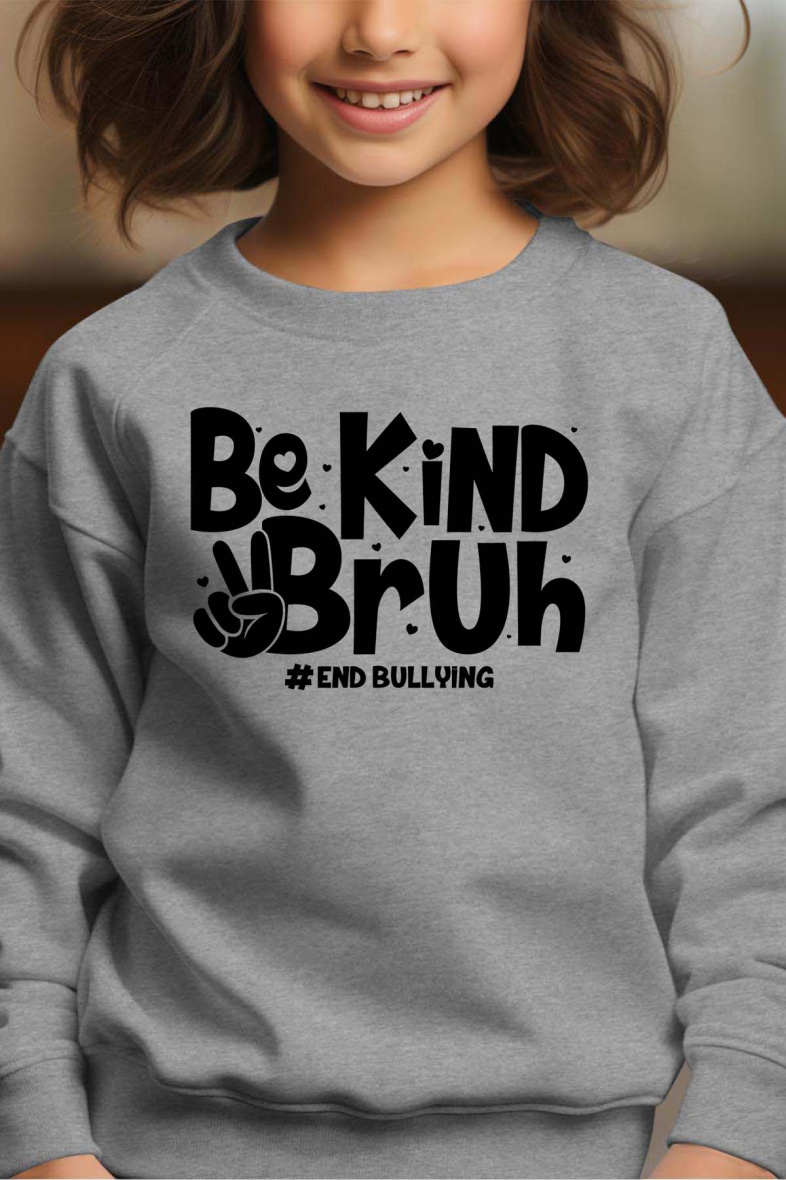 Großhändler I.A.L.D FRANCE - Kind bruh – Rundhals-Sweatshirt für Mädchen