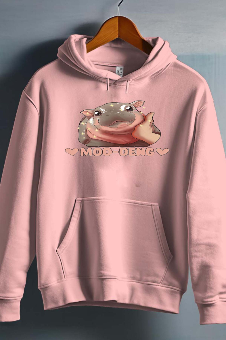 Großhändler I.A.L.D FRANCE - Moo deng – Kapuzensweatshirt für Mädchen