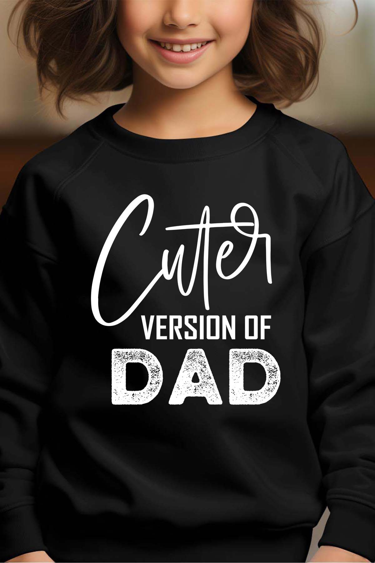Wholesaler I.A.L.D FRANCE - Version of dad - Sweat Col Rond Fille