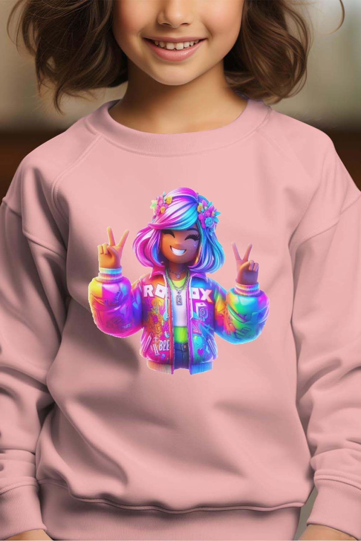 Wholesaler I.A.L.D FRANCE - Rob doudoune - Sweat Col Rond Fille