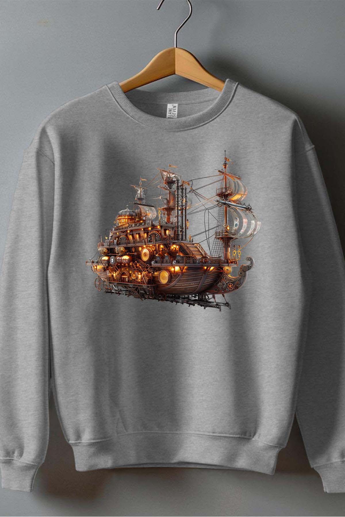 Grossiste I.A.L.D FRANCE - Viking boat - Sweat Col Rond Garçon
