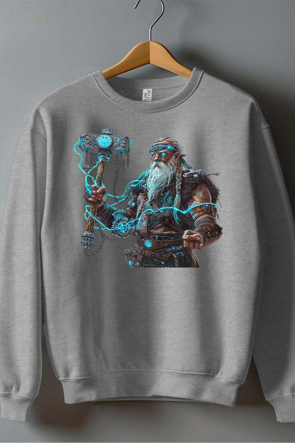 Wholesaler I.A.L.D FRANCE - Viking marteau - Boy's Round Neck Sweatshirt