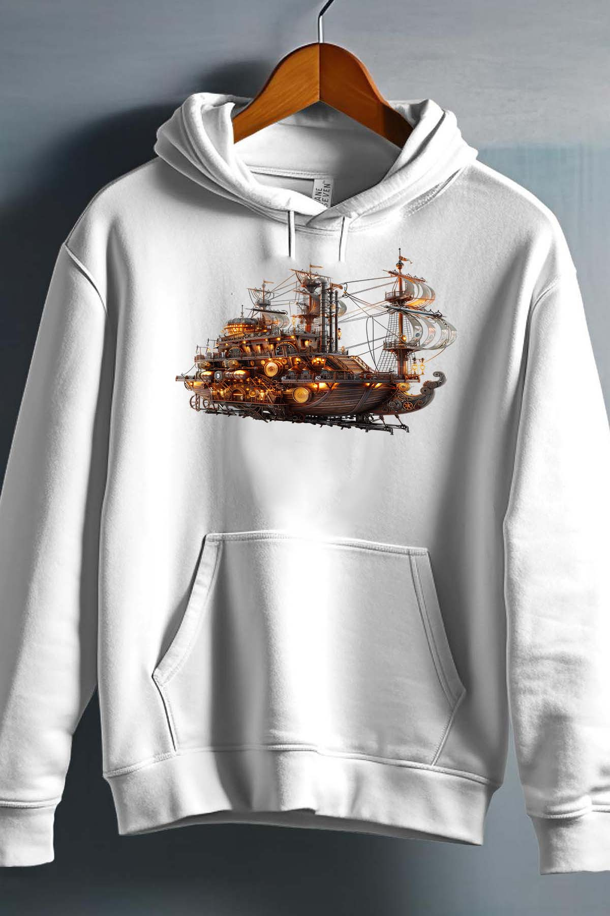 Wholesaler I.A.L.D FRANCE - Viking boat - Boy's hooded sweatshirt