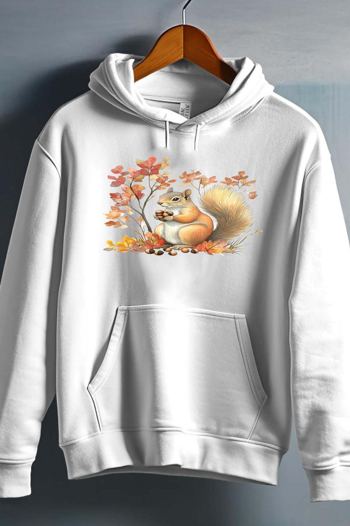 Wholesaler I.A.L.D FRANCE - Autumn nuts - Girl's hooded sweatshirt