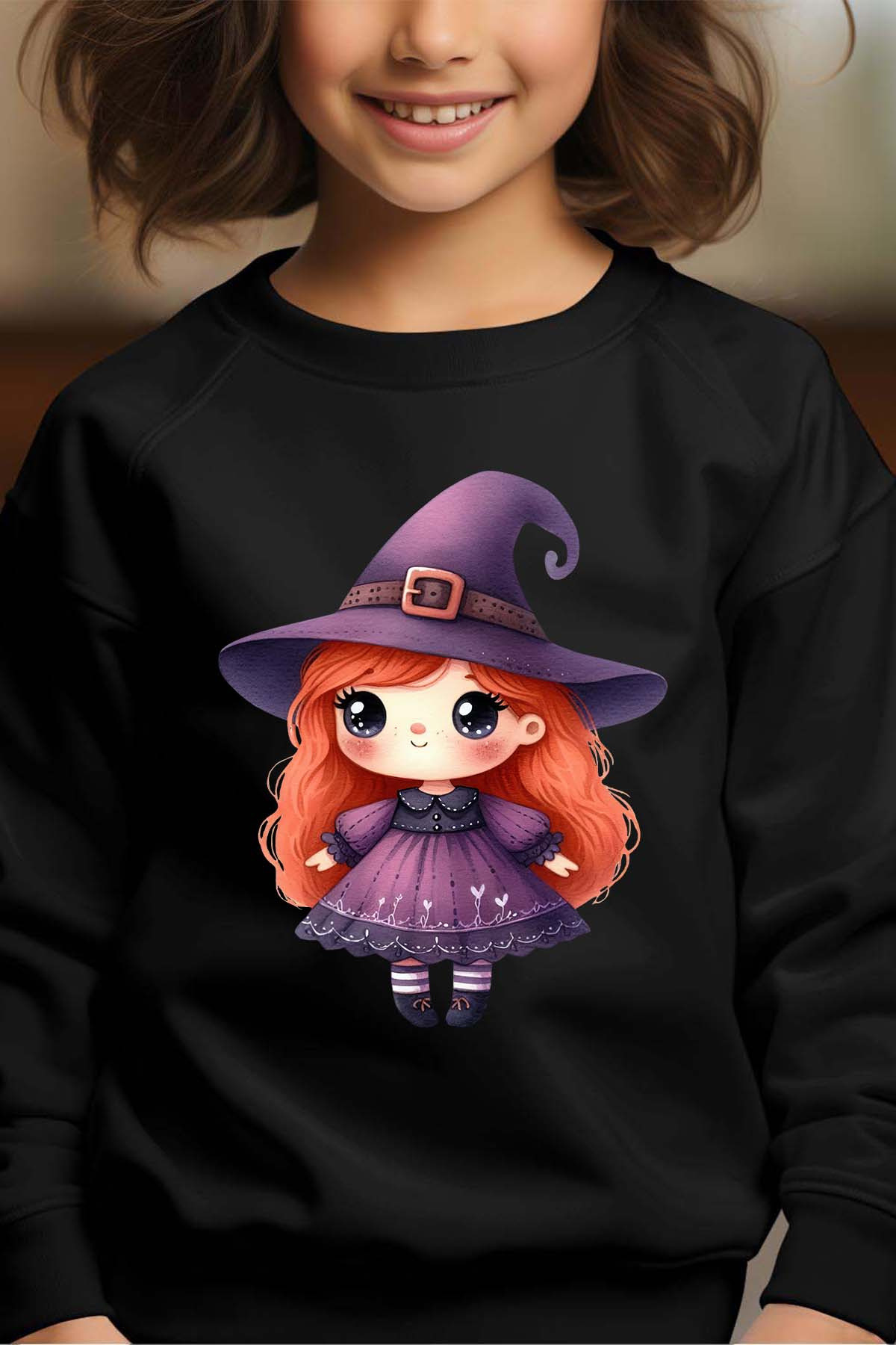 Grossista I.A.L.D FRANCE - Chibi-Hexe - Felpa girocollo per ragazze