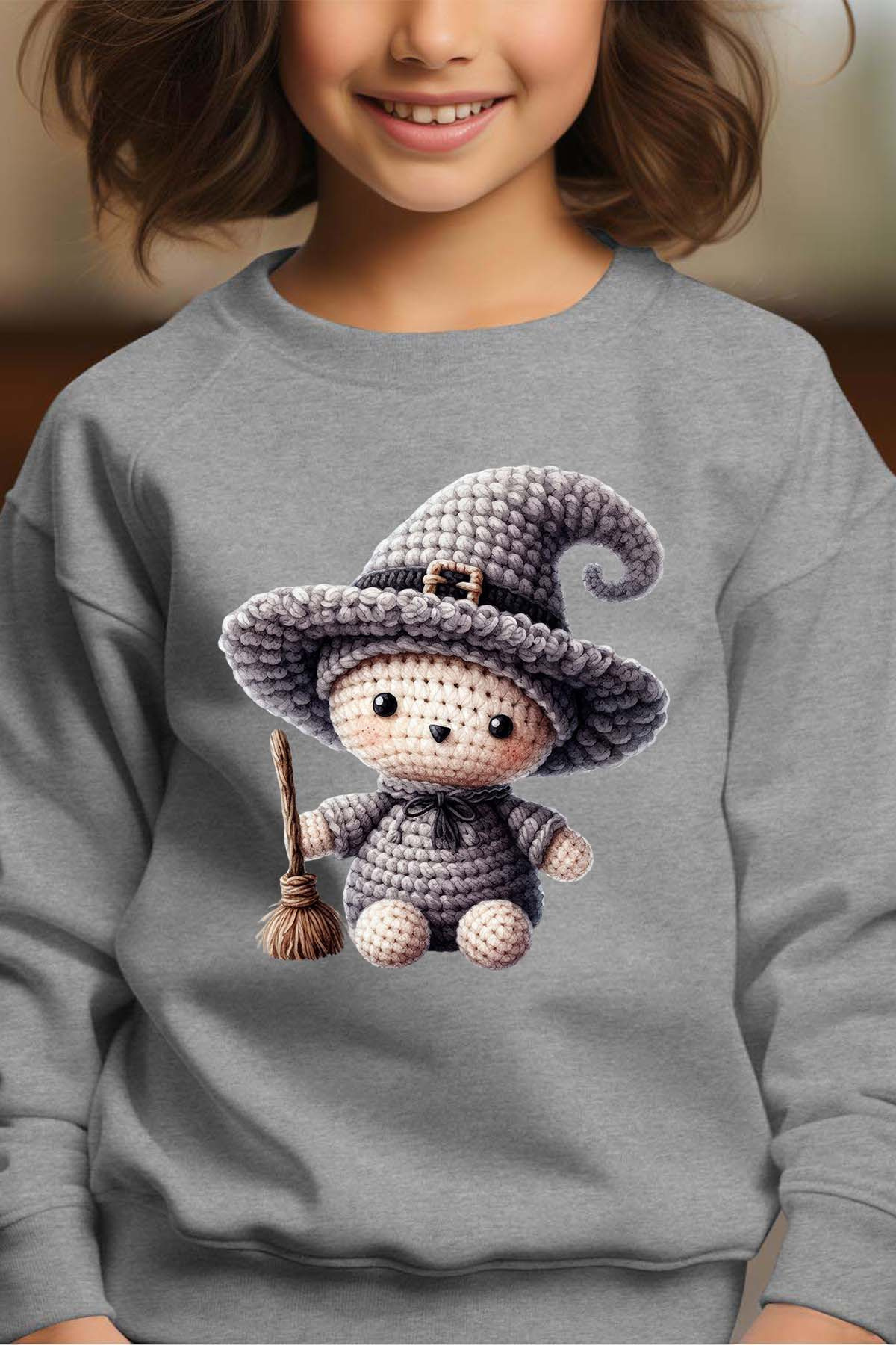 Grossiste I.A.L.D FRANCE - Witch crochet - Sweat Col Rond Fille