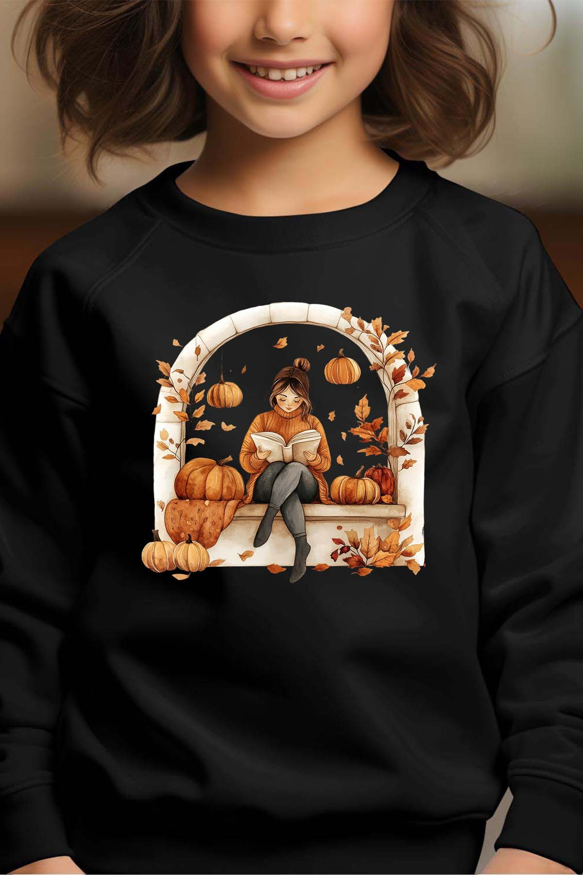 Wholesaler I.A.L.D FRANCE - Lecture autumn - Girl's Round Neck Sweatshirt