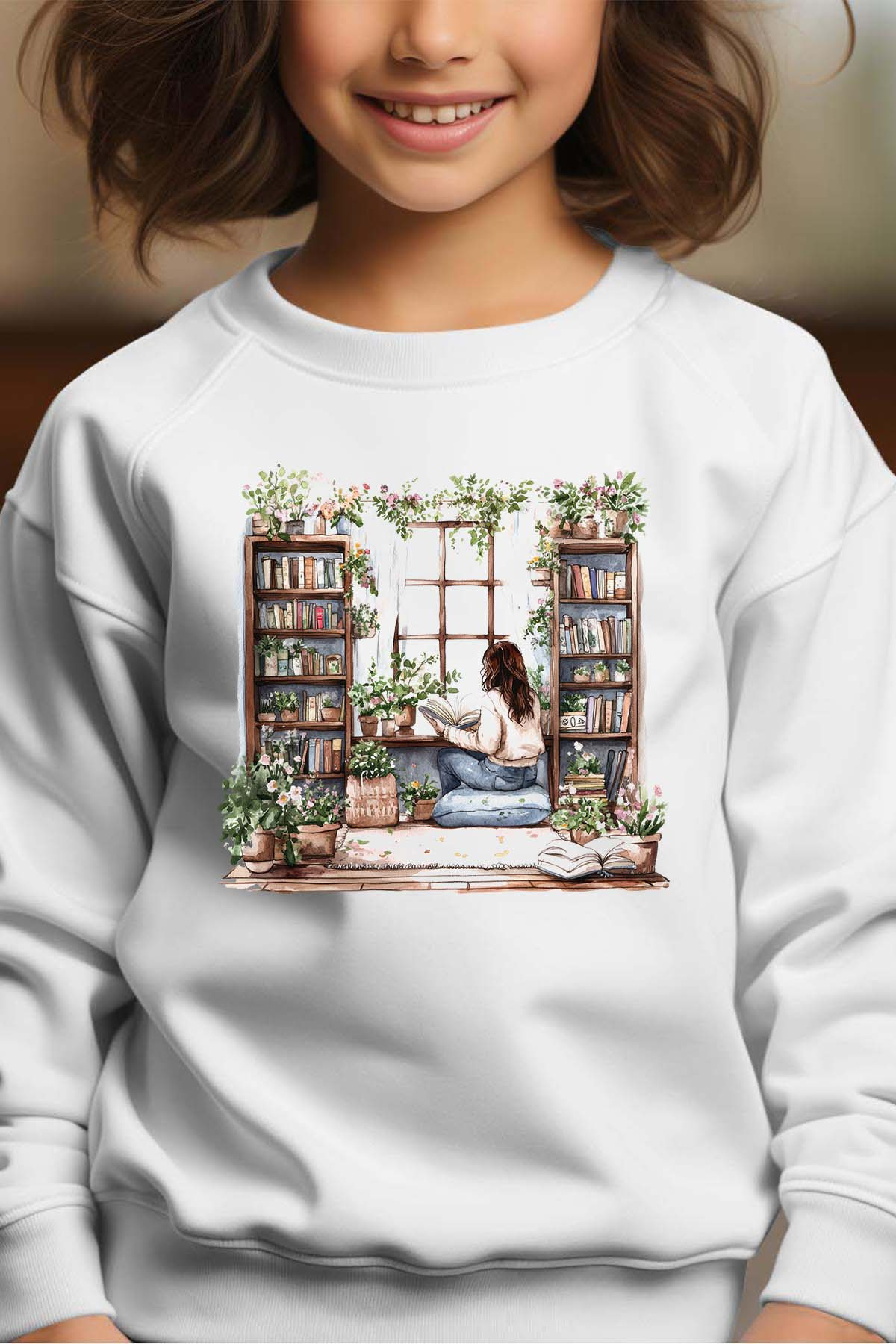 Wholesaler I.A.L.D FRANCE - Lecture femme - Girl's Round Neck Sweatshirt