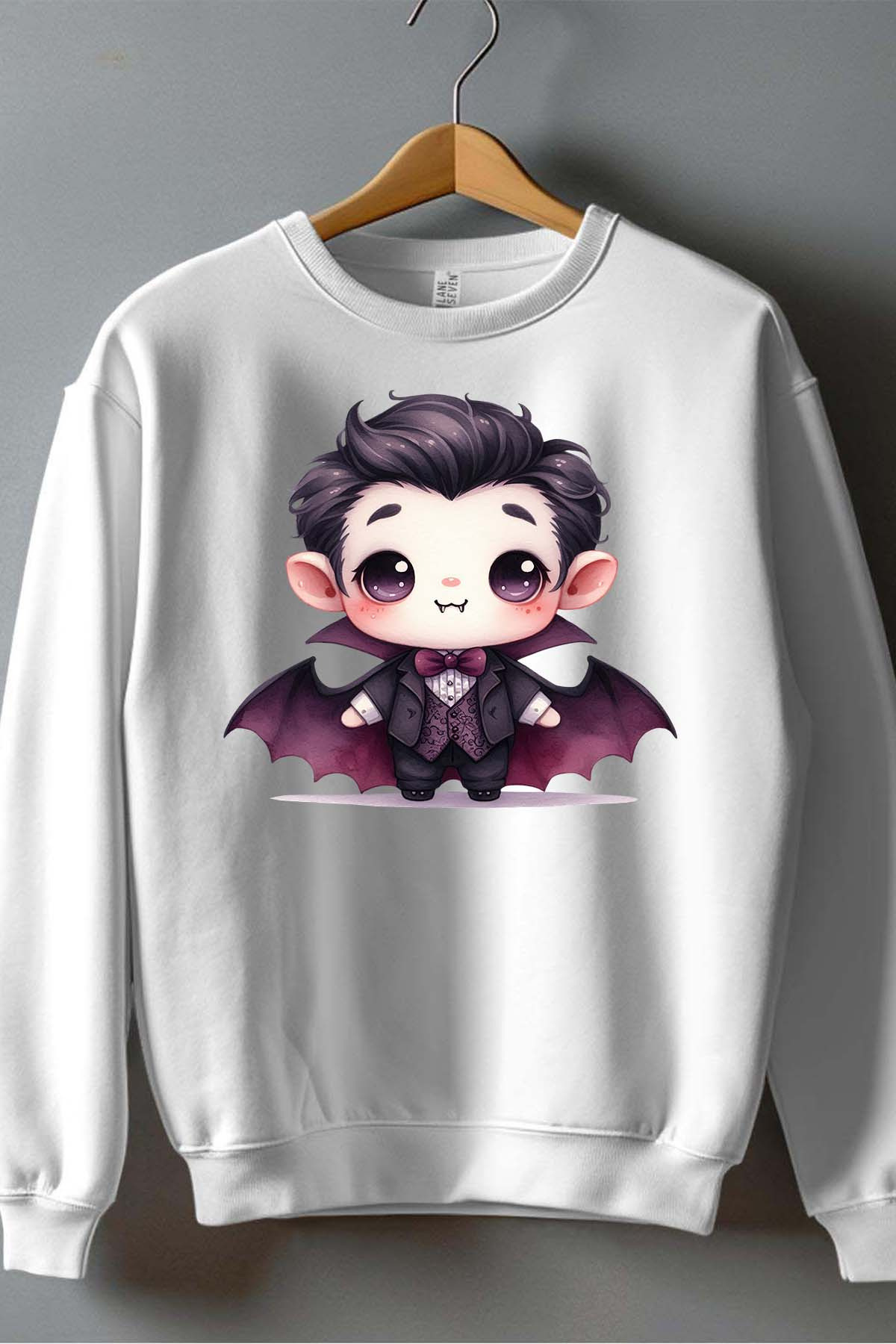 Wholesaler I.A.L.D FRANCE - Vampire chibi - Boy's Round Neck Sweatshirt