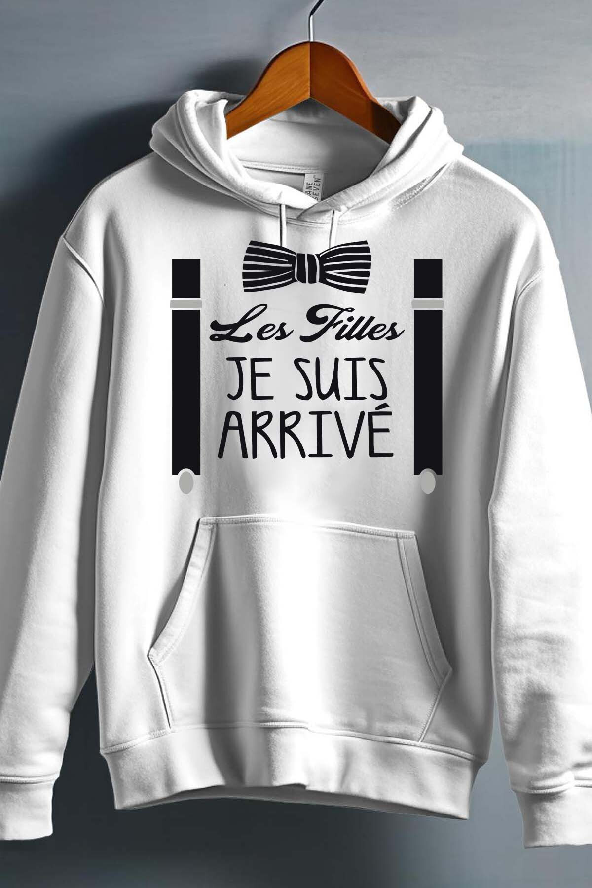Grossista I.A.L.D FRANCE - Le ragazze con cui sono arrivato - felpe con cappuccio per ragazzi