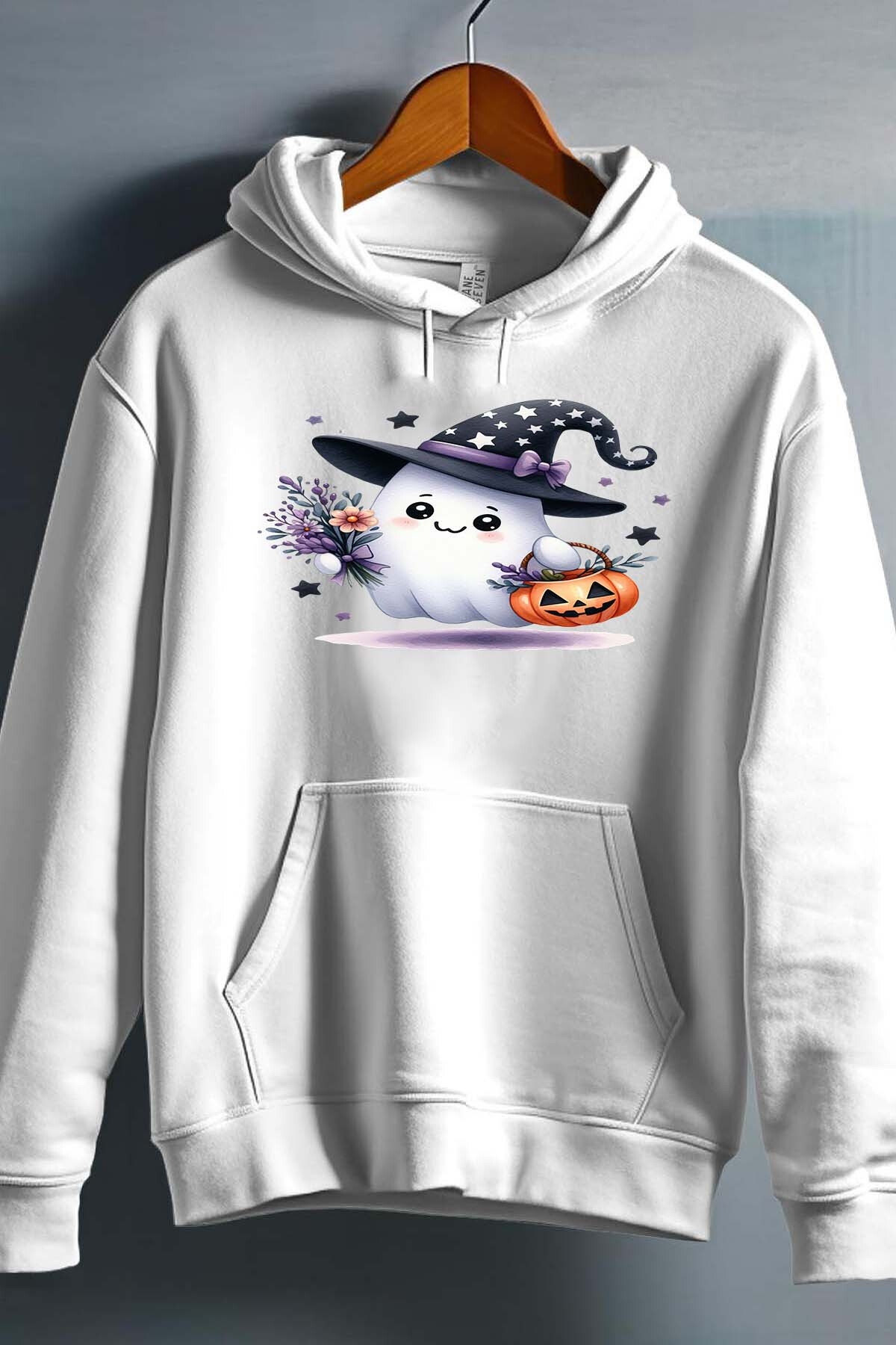 Grossiste I.A.L.D FRANCE - Ghost Fleur - Sweat capuche Fille