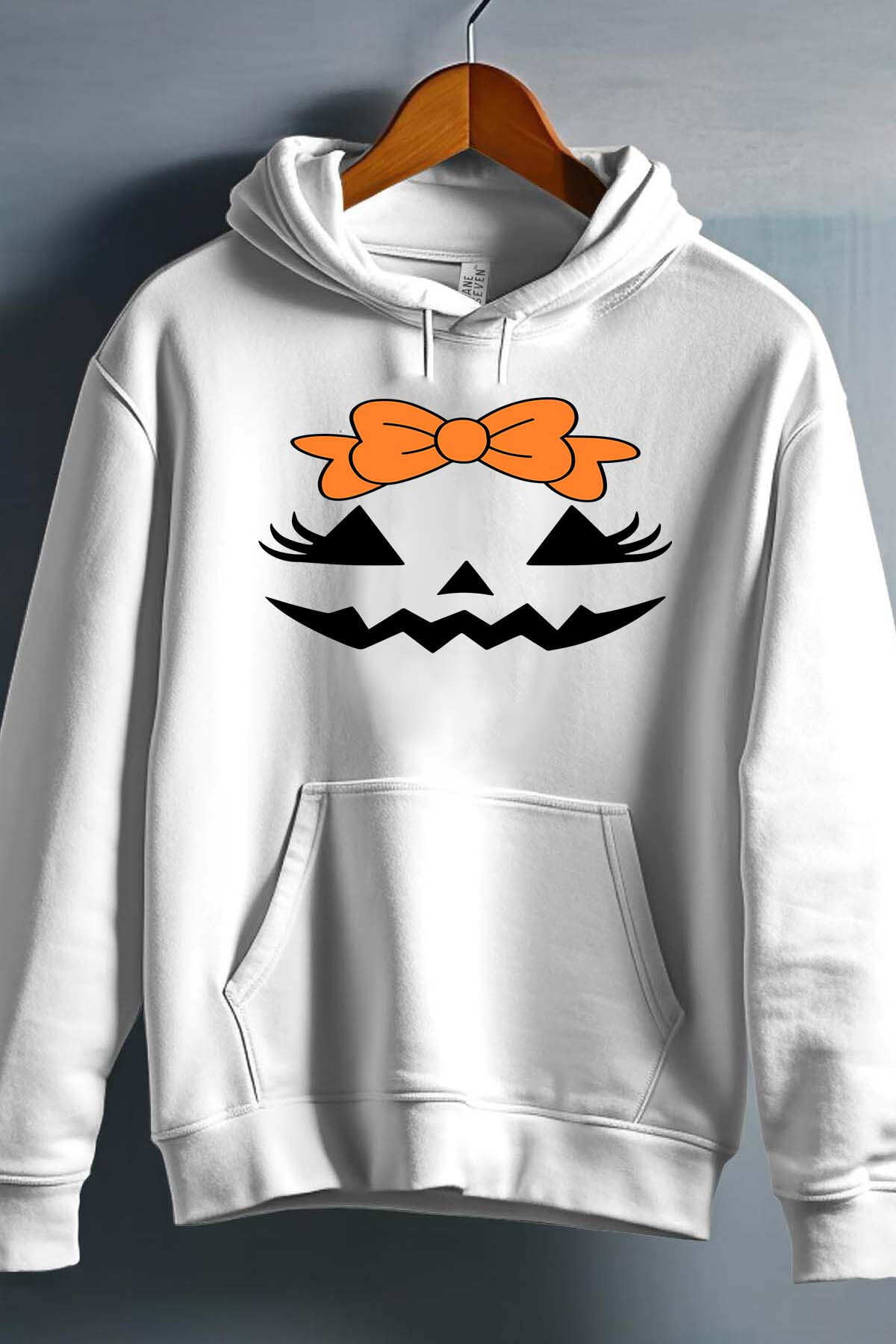 Grossista I.A.L.D FRANCE - Nodo di testa di Halloween - Felpa con cappuccio ragazza
