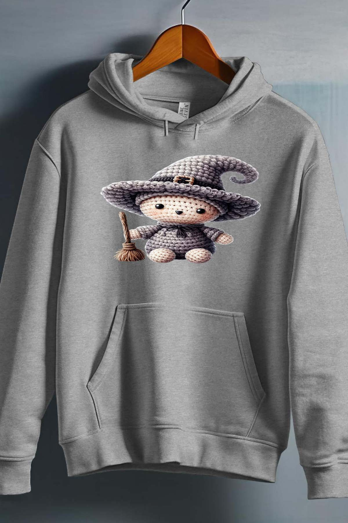 Wholesaler I.A.L.D FRANCE - Witch crochet - Girl's hooded sweatshirt