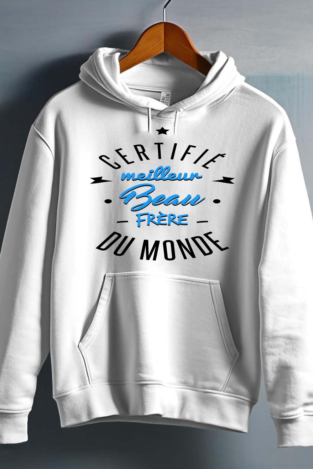 Grossista I.A.L.D FRANCE - certificato miglior cognato - Felpa con cappuccio per ragazzi