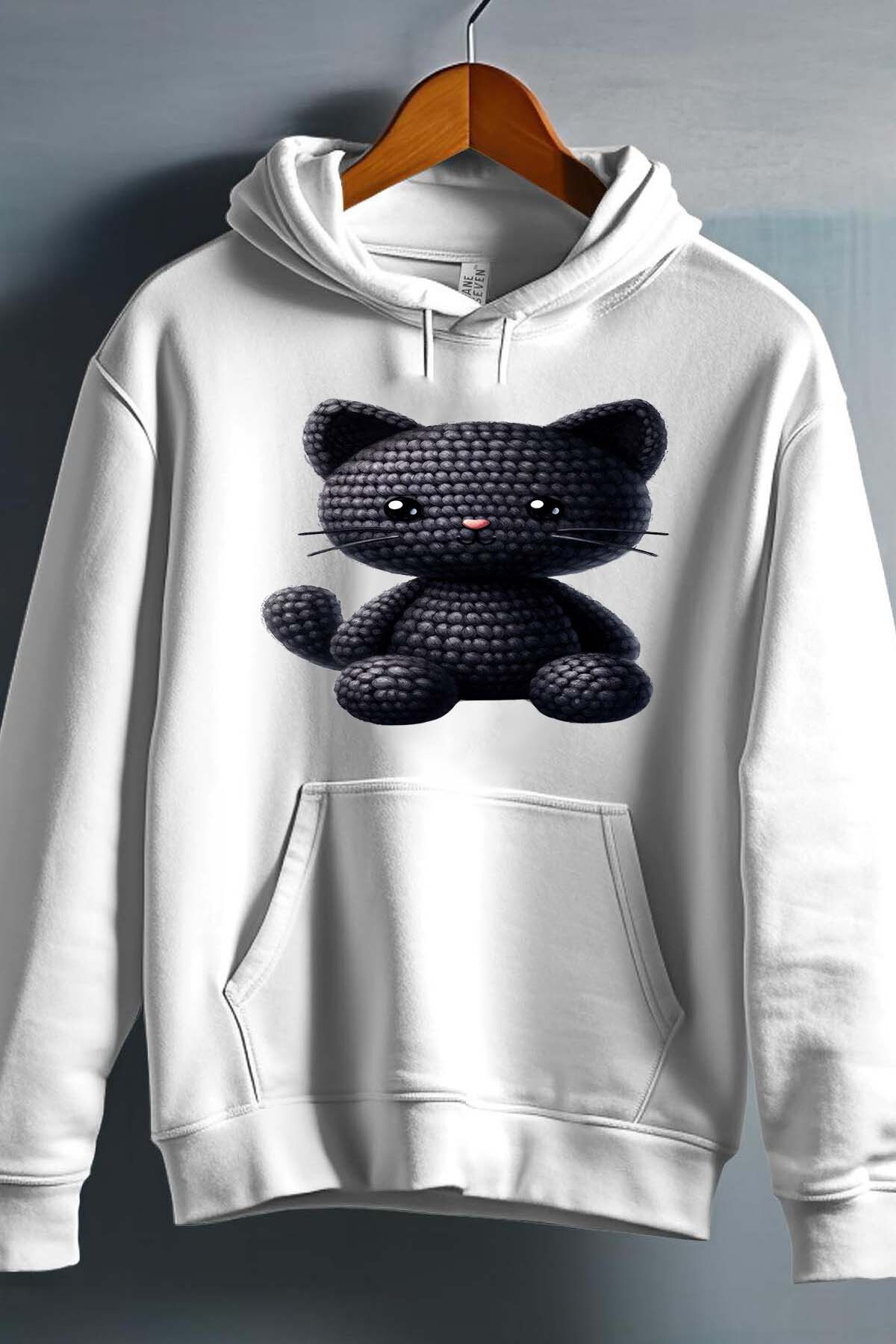 Grossista I.A.L.D FRANCE - Quattro gatti stregati - felpa con cappuccio per ragazze