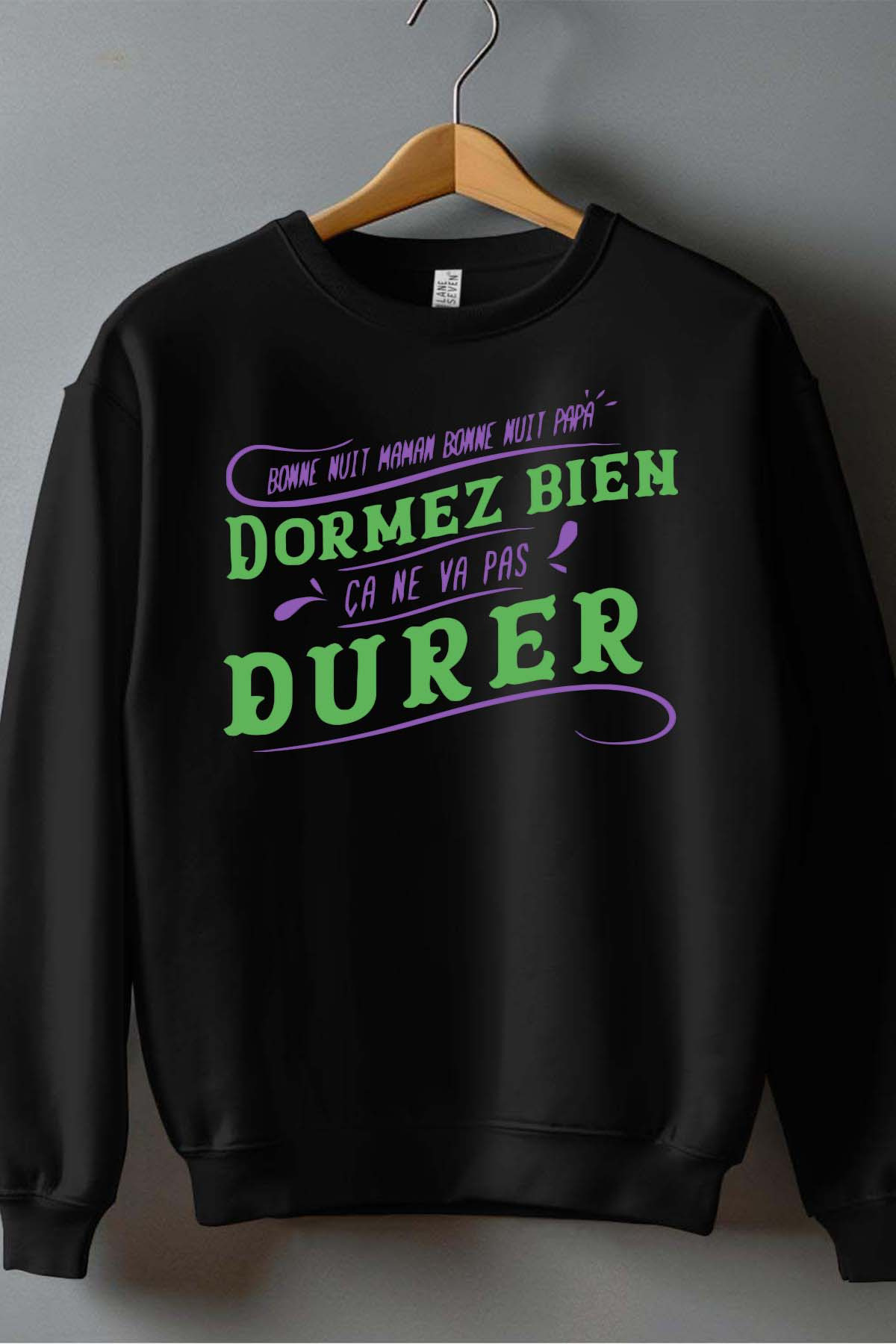 Wholesaler I.A.L.D FRANCE - Dormez pas durée - Boy's Round Neck Sweatshirt