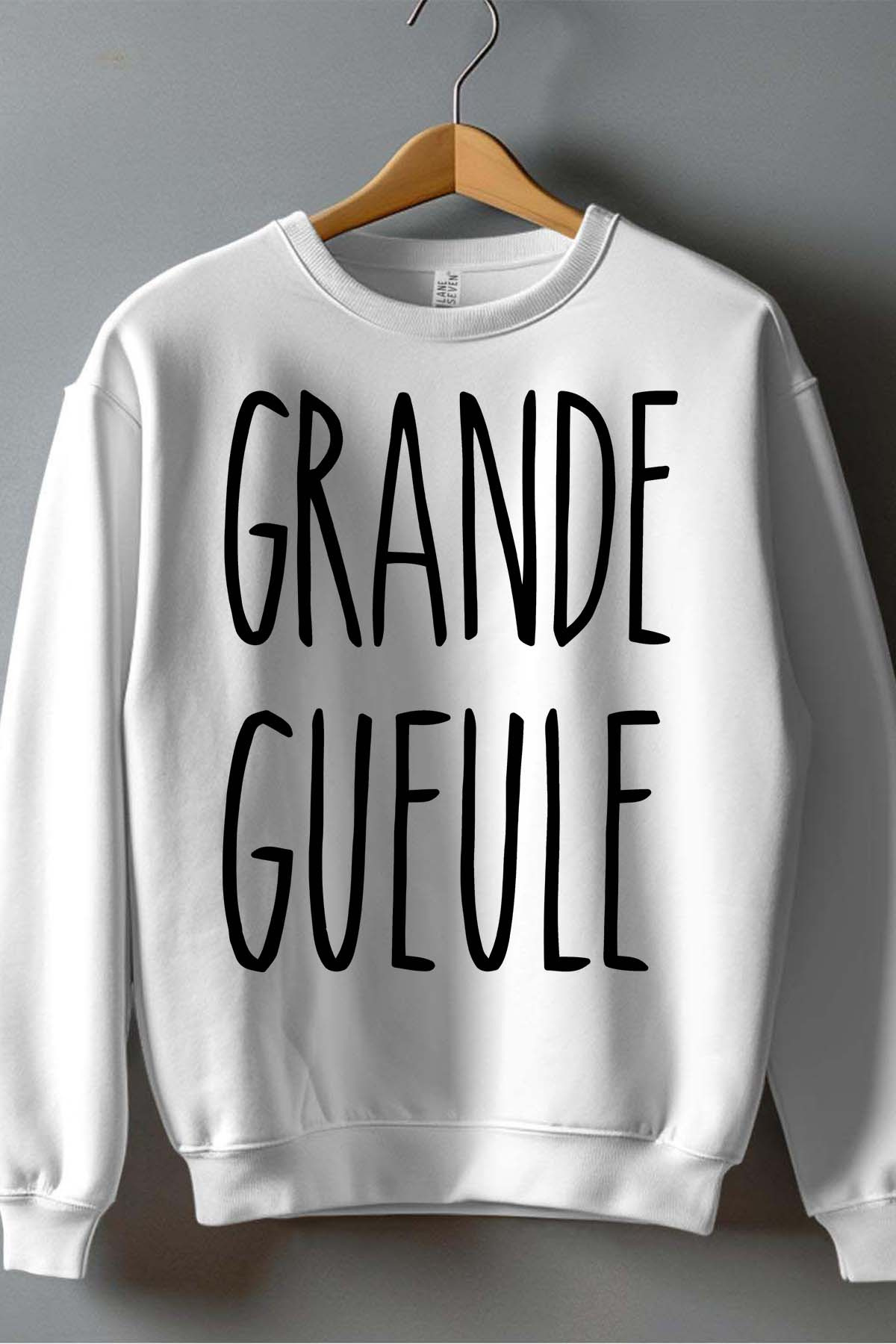 Grossiste I.A.L.D FRANCE - Grande gueule - Sweat Col Rond Garçon