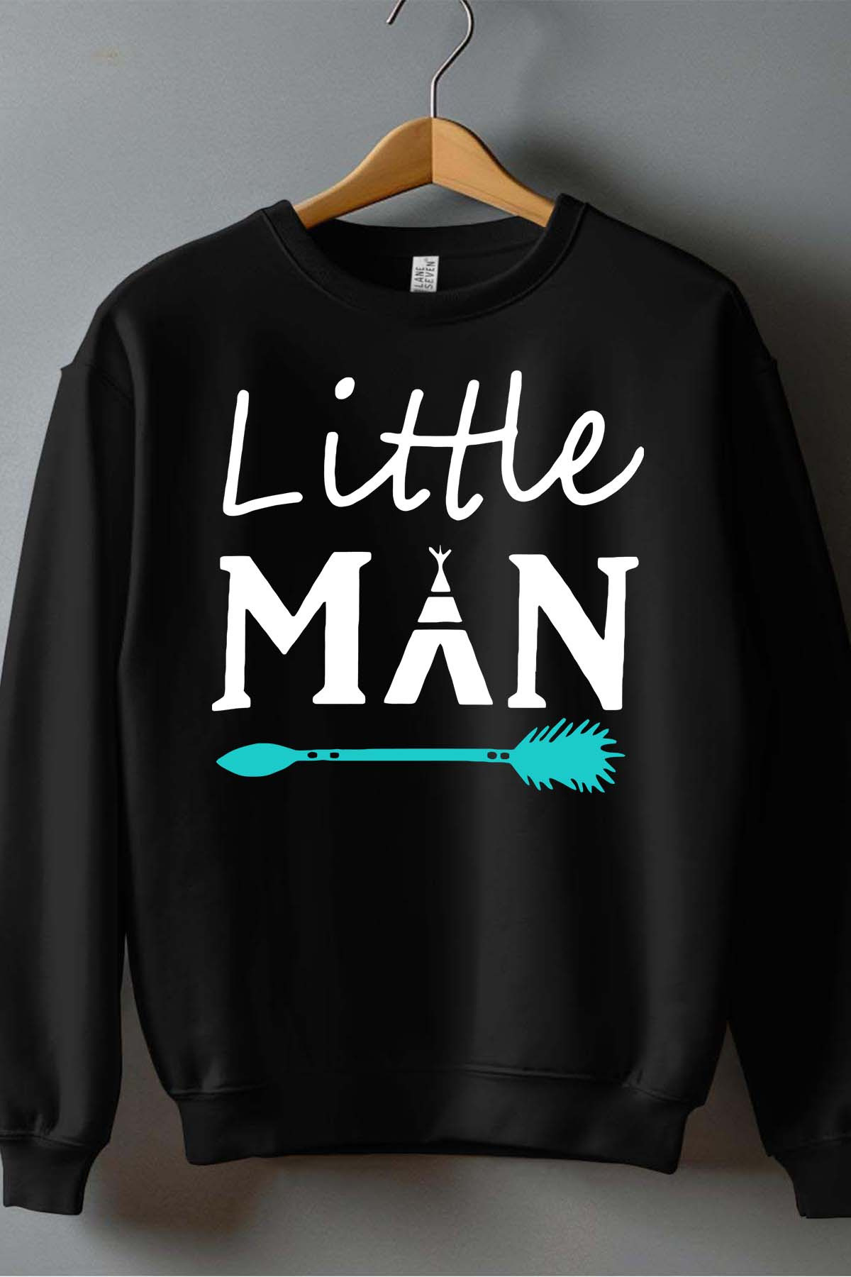 Wholesaler I.A.L.D FRANCE - Little Man - Boy's Round Neck Sweatshirt
