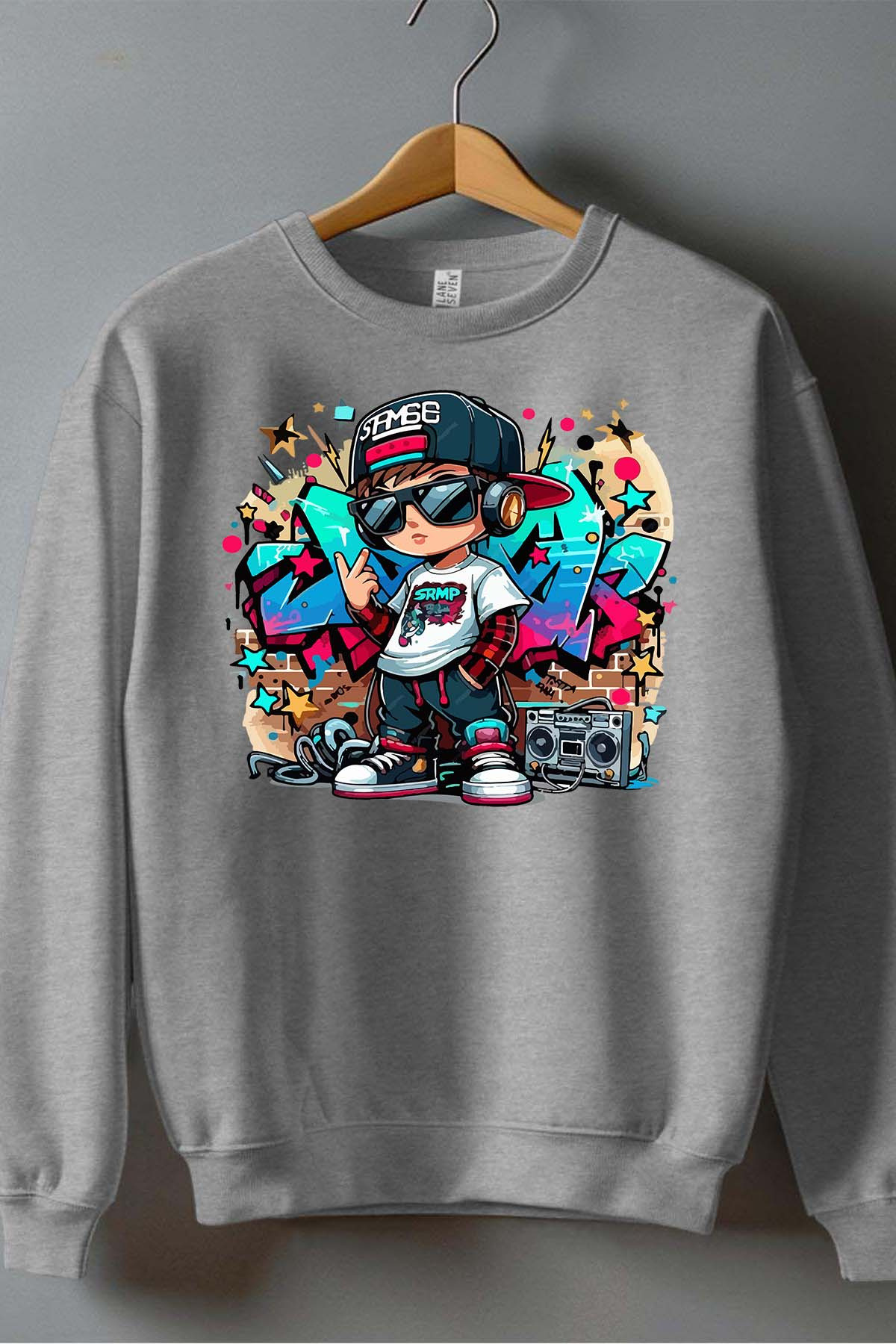 Grossiste I.A.L.D FRANCE - SRMP boy - Sweat Col Rond Garçon