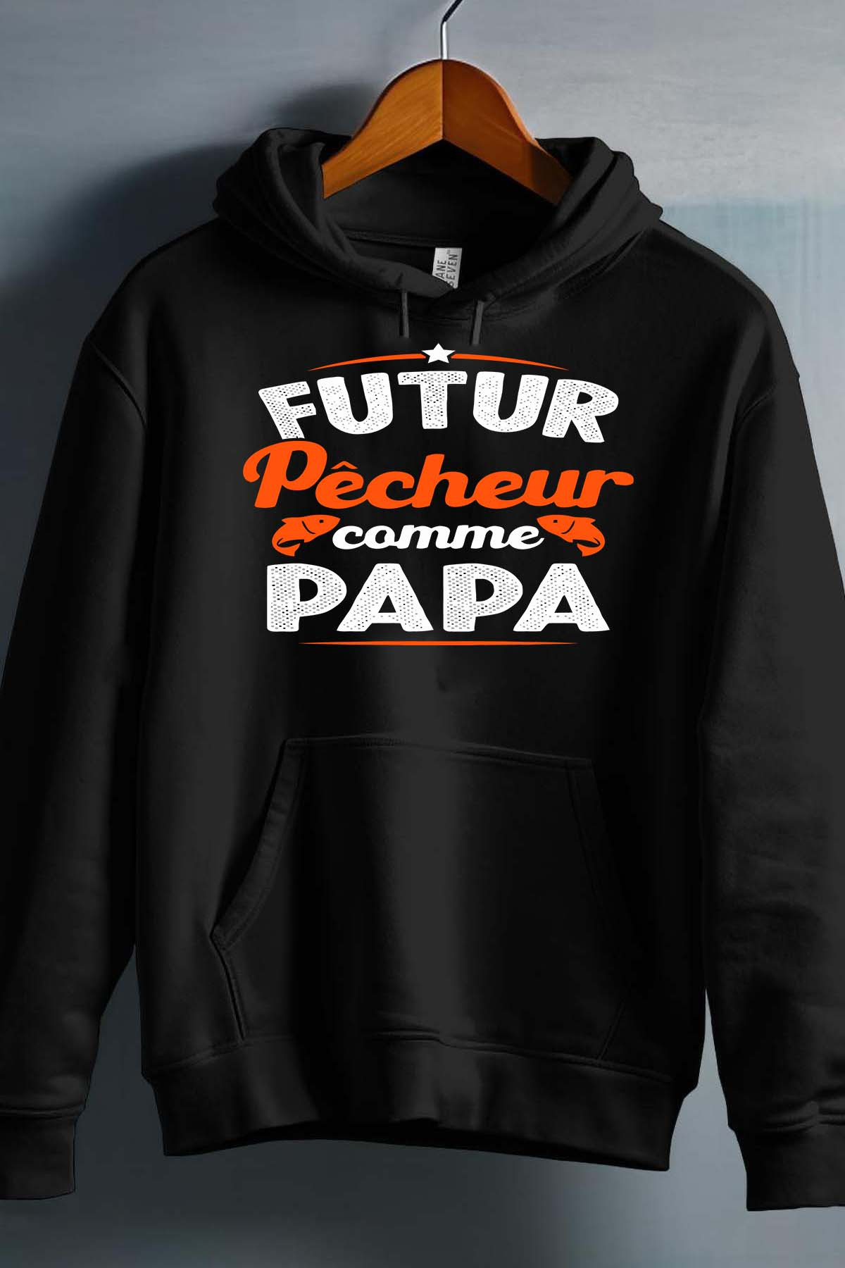 Wholesaler I.A.L.D FRANCE - Futur pecheur - Boy's hooded sweatshirt