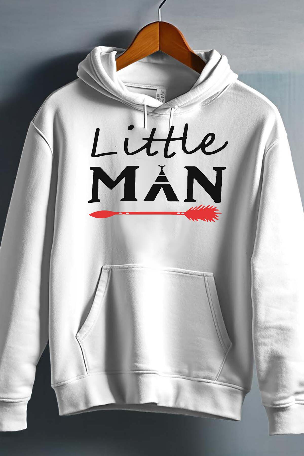 Grossista I.A.L.D FRANCE - Little Man - Felpa con cappuccio per ragazzi