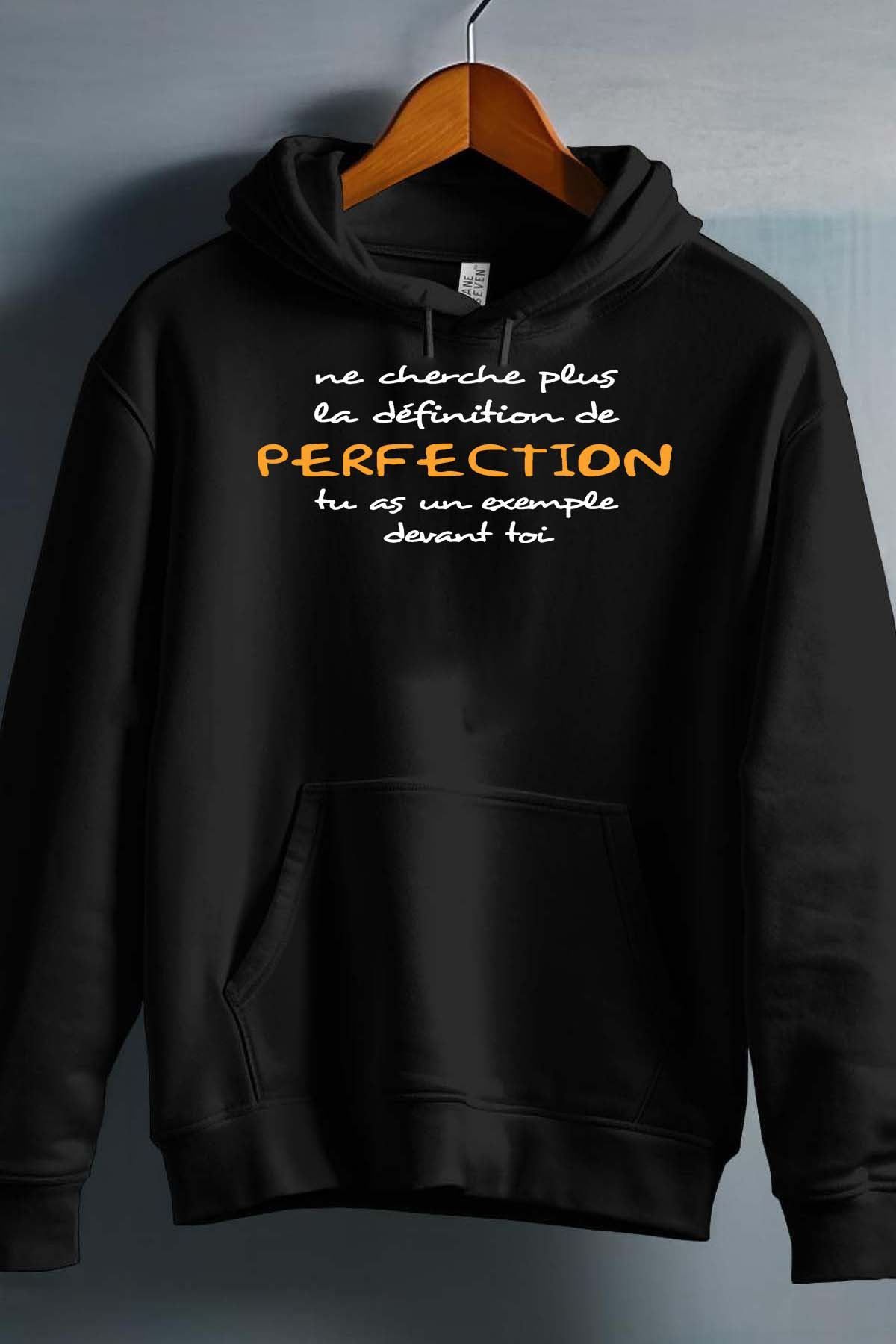 Grossiste I.A.L.D FRANCE - Perfection cherche plus - Sweat capuche Garçon