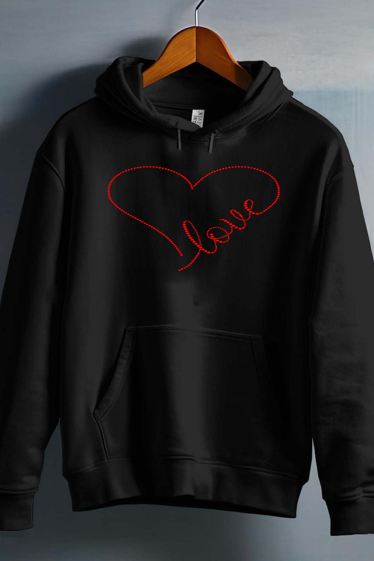 Großhändler I.A.L.D FRANCE - Love point - Kapuzenpullover für Mädchen