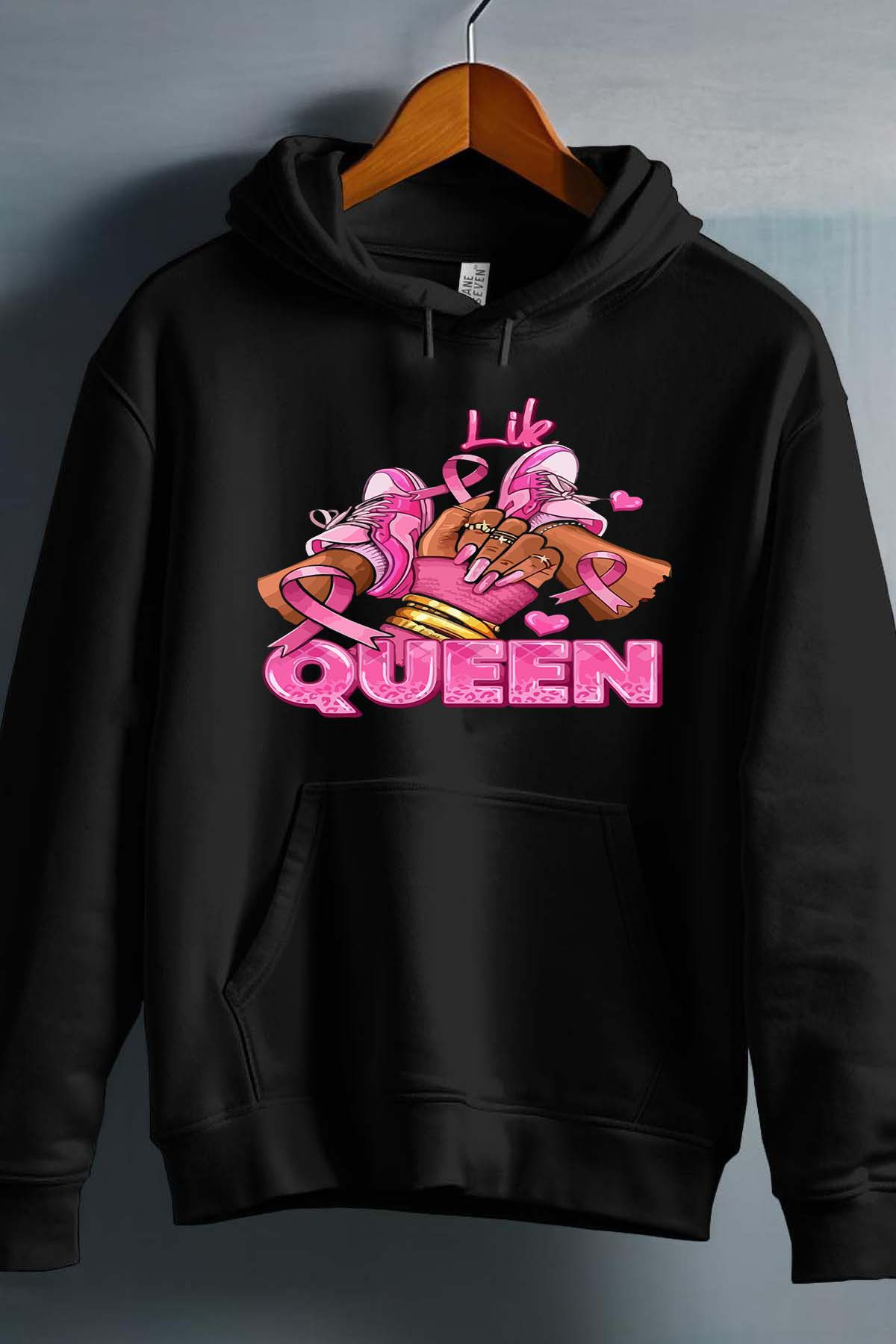 Großhändler I.A.L.D FRANCE - Queen Sneakers – Kapuzenpullover für Mädchen